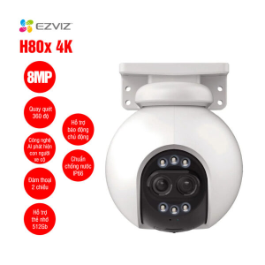 Camera Ezviz H80X Dual 8MP 4K
