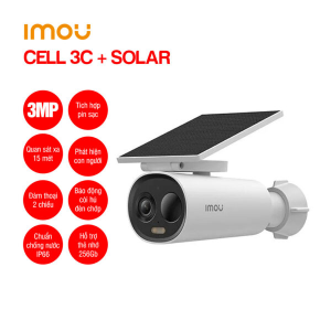 Camera Imou CELL 3C 3MP 2K kèm tấm Solar - IPC-K9DCP-3T0WE-V2