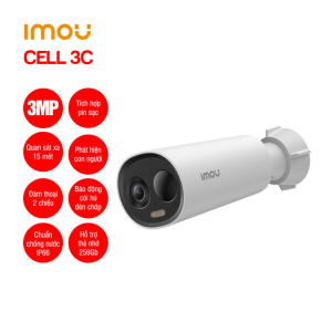 Camera Imou Imou Cell 3C 3MP 2K - IPC-K9DCP-3T0WE