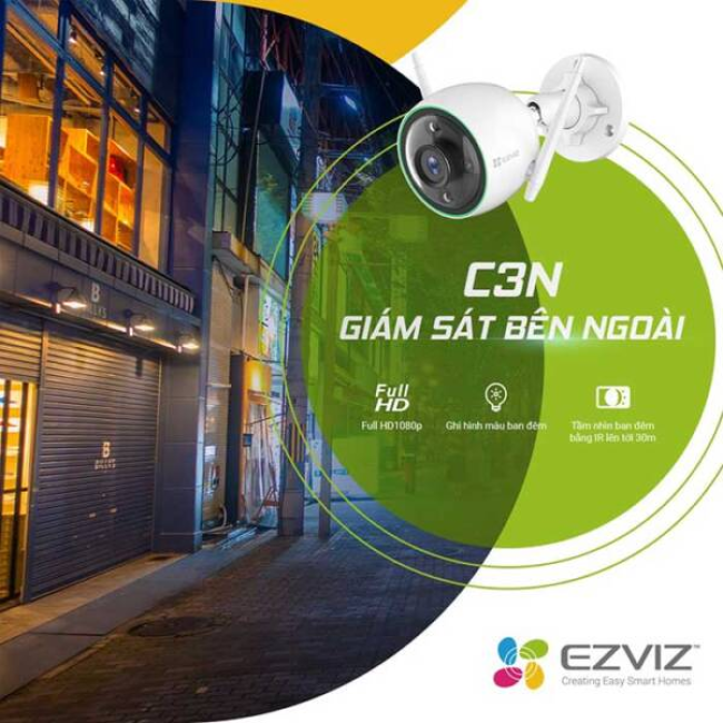 Camera Ezviz C3N 2MP FullHD