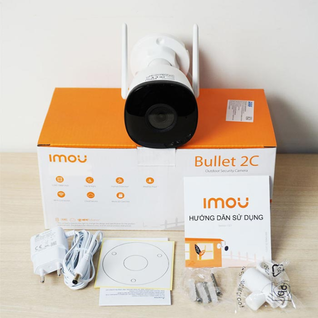 Camera Imou Bullet 2C 2MP FullHD - IPC-F22P