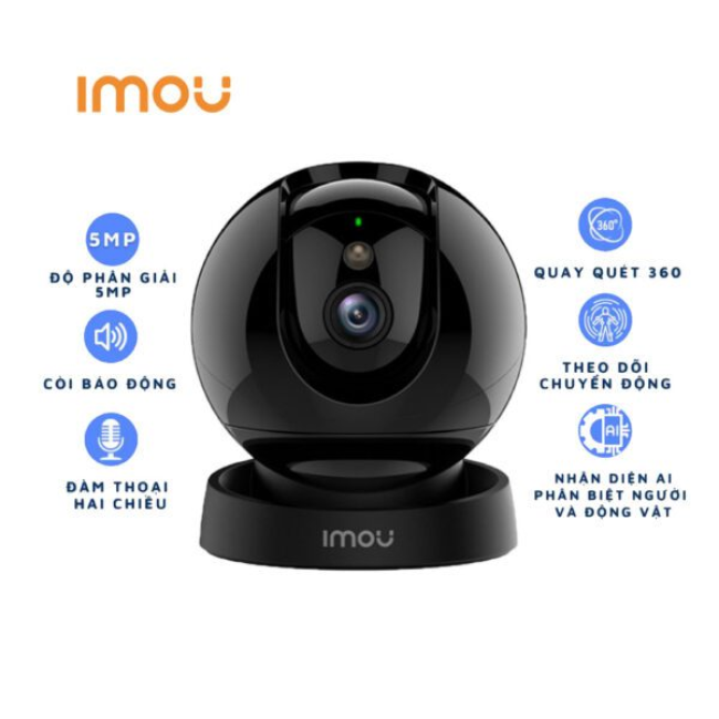 Camera Imou Rex 2D 5MP 3K - IPC-GK2DP-5C0WE