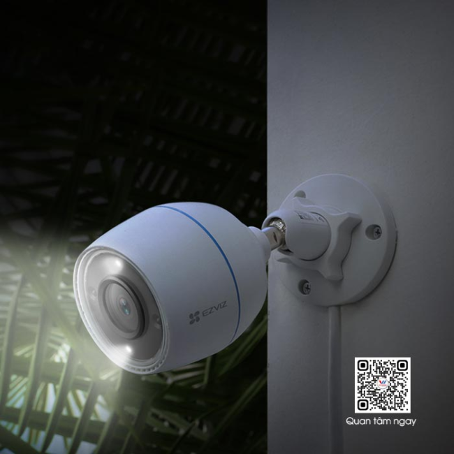 Camera Ezviz C3TN 2MP 1080P - Có Màu Ban Đêm