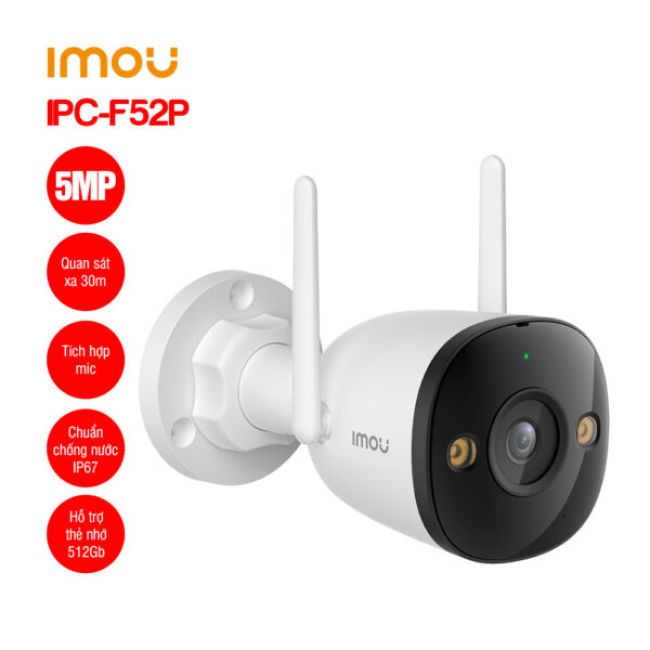 Camera Imou F52P 5MP 3K