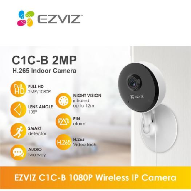 Camera Ezviz C1C-B 2MP 1080p