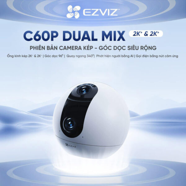 Camera Ezviz C60p Dual Mix 6MP 2K