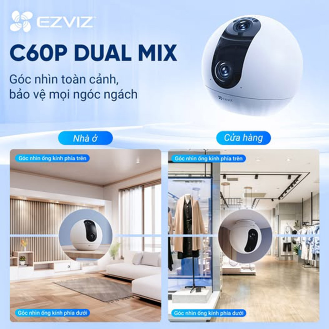 Camera Ezviz C60p Dual Mix 6MP 2K