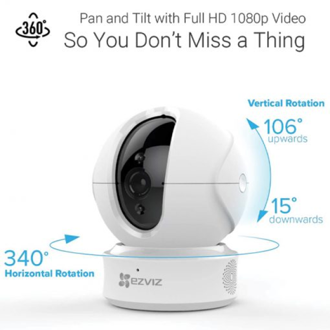 Camera Ezviz C6CN 2MP 1080P